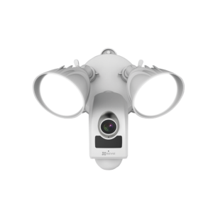 Cámara IP 2 Megapixeles / Luz Ultrabrillante / Lente 2.8 mm / Grabación en la Nube / Audio de dos vías / Sirena Integrada / Sensor PIR / Micro SD / IP65 / H.264.