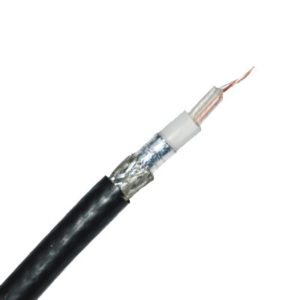 Cable Coaxial de 100 Ohms de 1 conductor calibre 20, Twinax, ailamiento de polietileno, Chacqueta interior Duofoil® + 1 malla de cobre estañado al 85 %, cubierta externa de PVC
