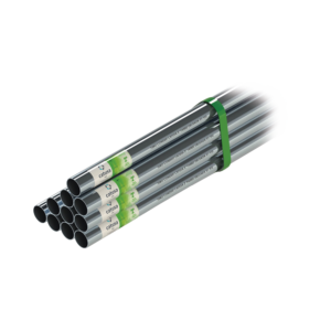 Tubo conduit 1 1/4 Pared Delgada (32mm)  X 3 metros, galvanizado  etiqueta verde, calibre 16.