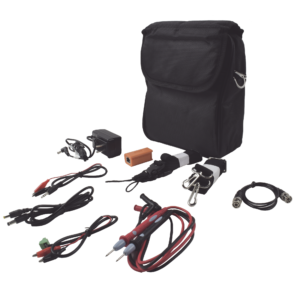 Kit de accesorios para probadores de vídeo EPMONTVI incluye: maleta, probador de cable, cables de conexion.