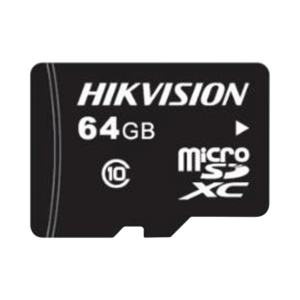 Memoria Micro SD / Clase 10 de 64 GB / Especializada Para Videovigilancia / Compatibles con cámaras HIKVISION