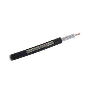 Carrete de 305m, Cable Coaxial RG-58 LMRLW-195, Baja Pérdida de 50 Ohms, Conductor de Cobre Sólido