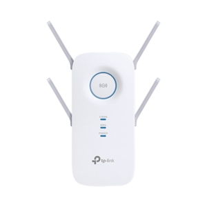 Repetidor / Extensor de Cobertura WiFi AC, 2600 Mbps, doble banda 2.4 GHz y 5 GHz, con 1 puerto 10/100 Mbps, 4 antenas externas