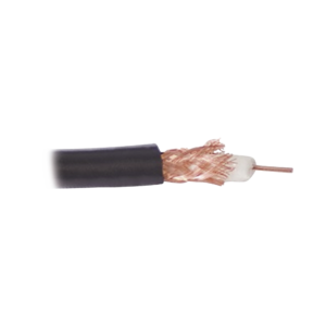 ( Precio por metro ) Cable RG59, conductor central de alambre de cobre calibre 20, blindado de malla trenzada de cobre 80%, aislante de polietileno sólido. Hasta agotar existencias
