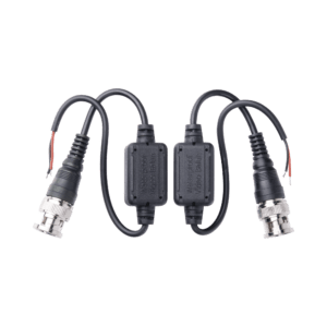 Kit de Transceptores (Balluns) EXTERIOR TurboHD Hasta 4K HD-TVI/HD-CVI/AHD / CONECTORES 100% COBRE / Con Cable RF Blindado. Distancia de hasta 200 m en 4K