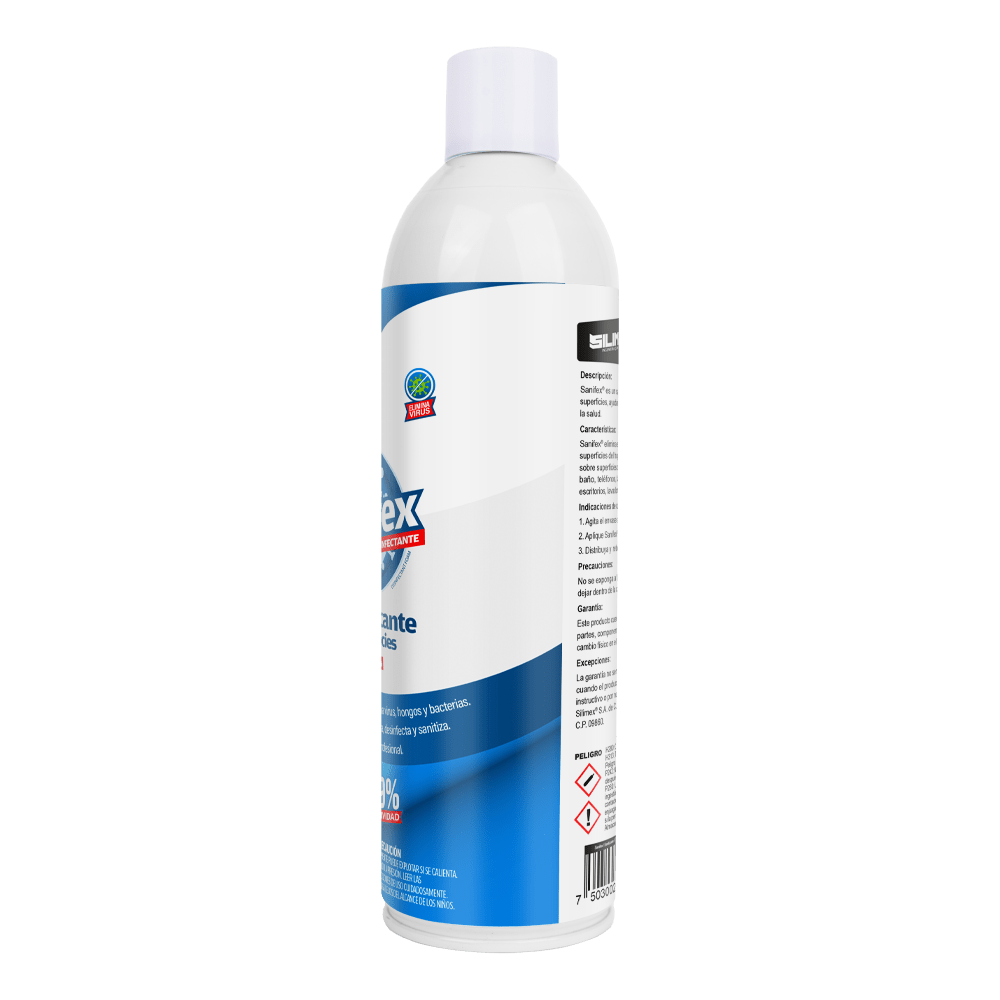 Sanitizante Desinfectante en Spray para superficies de 660 ml