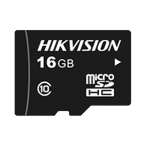 Memoria Micro SD / Clase 10 de 16 GB / Especializada Para Videovigilancia / Compatibles con cámaras HIKVISION