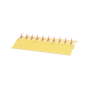Picos poncha llantas autónomo / No requiere barrera vehicular / Para delimintar dirección de tráfico vehicular / Compatible con 1601-088 / Mide 90cm (3ft) / Fácil instalación de sobreponer