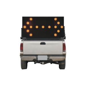 Tablero de señalización doble para montaje en pick up
