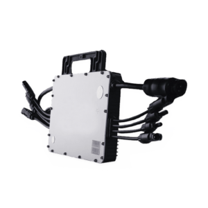 Microinversor 1500 W para Interconexión a Red Eléctrica 220V,  IP67, Con Cable Troncal Incluido, Para 4 Modulos de Hasta 470 W
