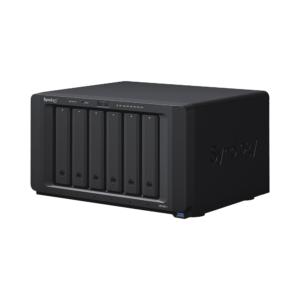 Servidor NAS de escritorio de 6 bahias / Expandible a 16 bahías / Hasta 256TB / Hasta 32GB de RAM